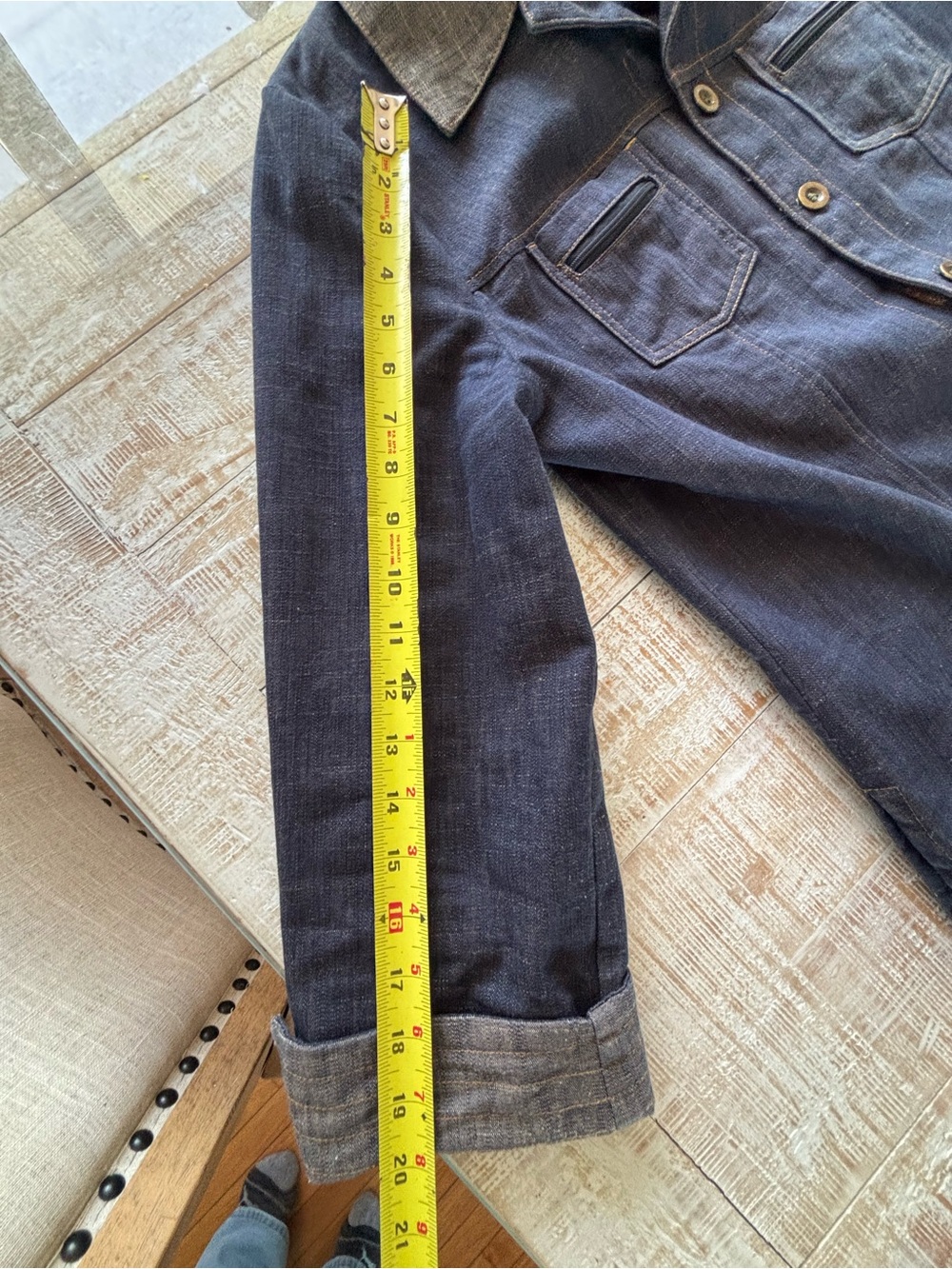 Jean Jacket-Blazer Style - Picture 7 of 7
